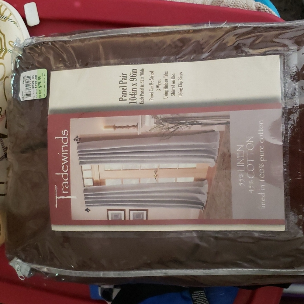 NIP Tradewinds Drapery Pair